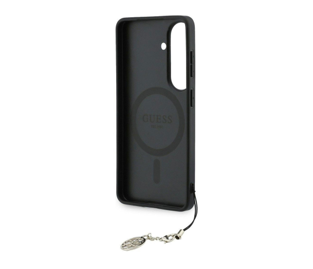 Guess Etui Classic Logo Charm MagSafe do Galaxy S26 brązowy - 1522694 - zdjęcie 3